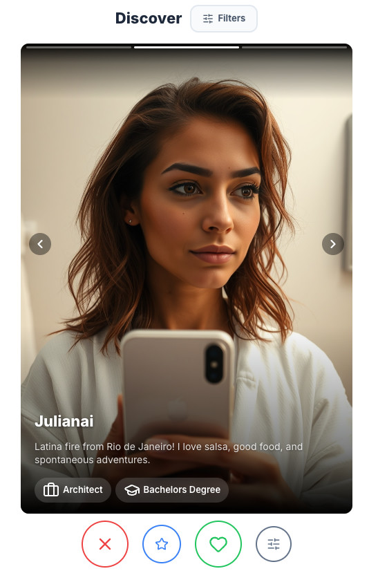 Discover Swipe Matching