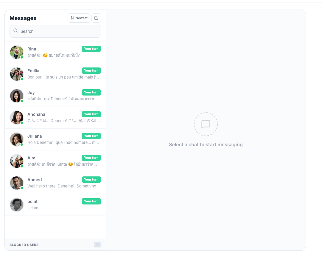 Real-time Messaging