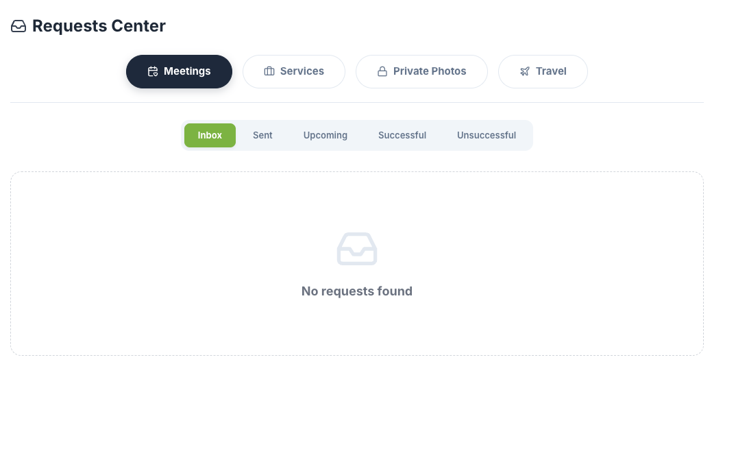Requests Center